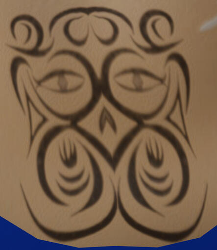 Lower Abdomen Tattoo