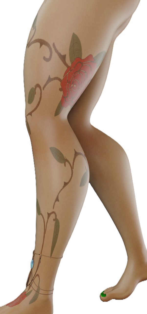 Leg Tattoo